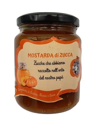 Mostarda di Zucca 100% Naturale