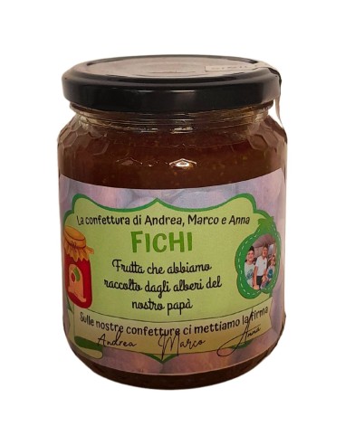 Marmellata di Fichi 100% Naturale