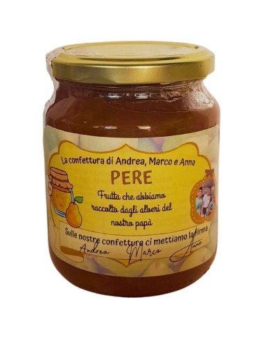 Marmellata di Pere 100% Naturale